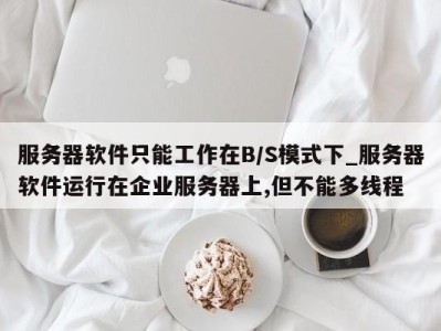 台州服务器软件只能工作在B/S模式下_服务器软件运行在企业服务器上,但不能多线程 